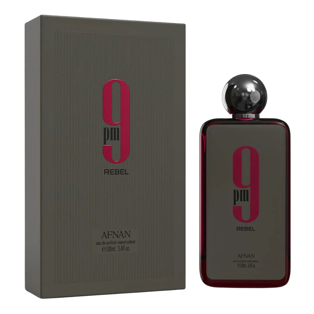 AFNAN 9PM REBEL (RED) UNISEX EDP
