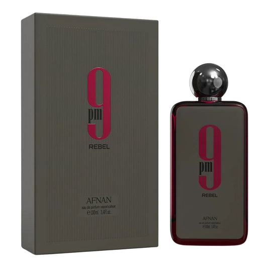 AFNAN 9PM REBEL (RED) UNISEX EDP