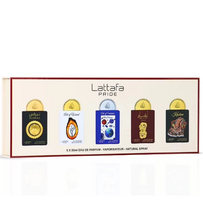 SET PRIDE ( 5 PC ) NEBRAS /ART OF WOOD / ART OF UNIVERSE /ANSAAM GOLD / KASHAN