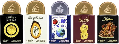 SET PRIDE ( 5 PC ) NEBRAS /ART OF WOOD / ART OF UNIVERSE /ANSAAM GOLD / KASHAN