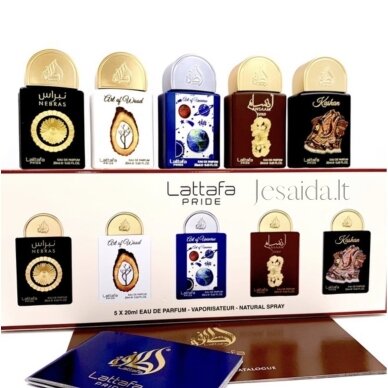 SET PRIDE ( 5 PC ) NEBRAS /ART OF WOOD / ART OF UNIVERSE /ANSAAM GOLD / KASHAN