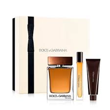 SET DOLCE & GABANNA THE ONE MEN ( 3 PC ) 3.4 OZ EDT SP /1.7 OZ SG / 0.34 OZ EDT SP - SET - Luxurist