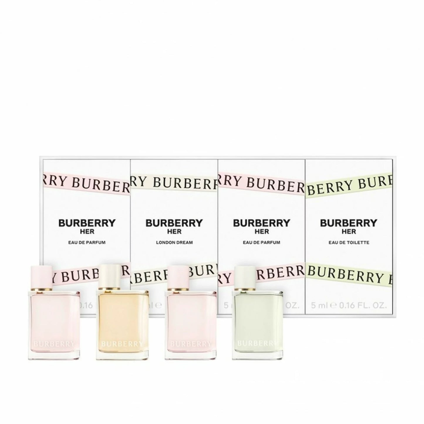 BURBERRY MINI SET HER 4PCS - Luxurist