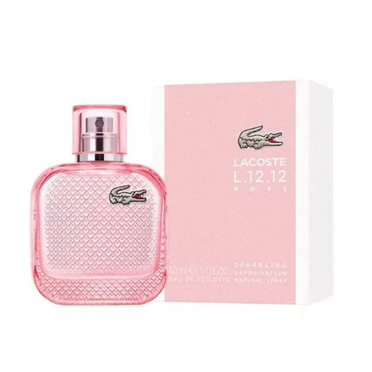 LACOSTE L.12.12 ROSE SPARKLING WOMEN EDT - Luxurist