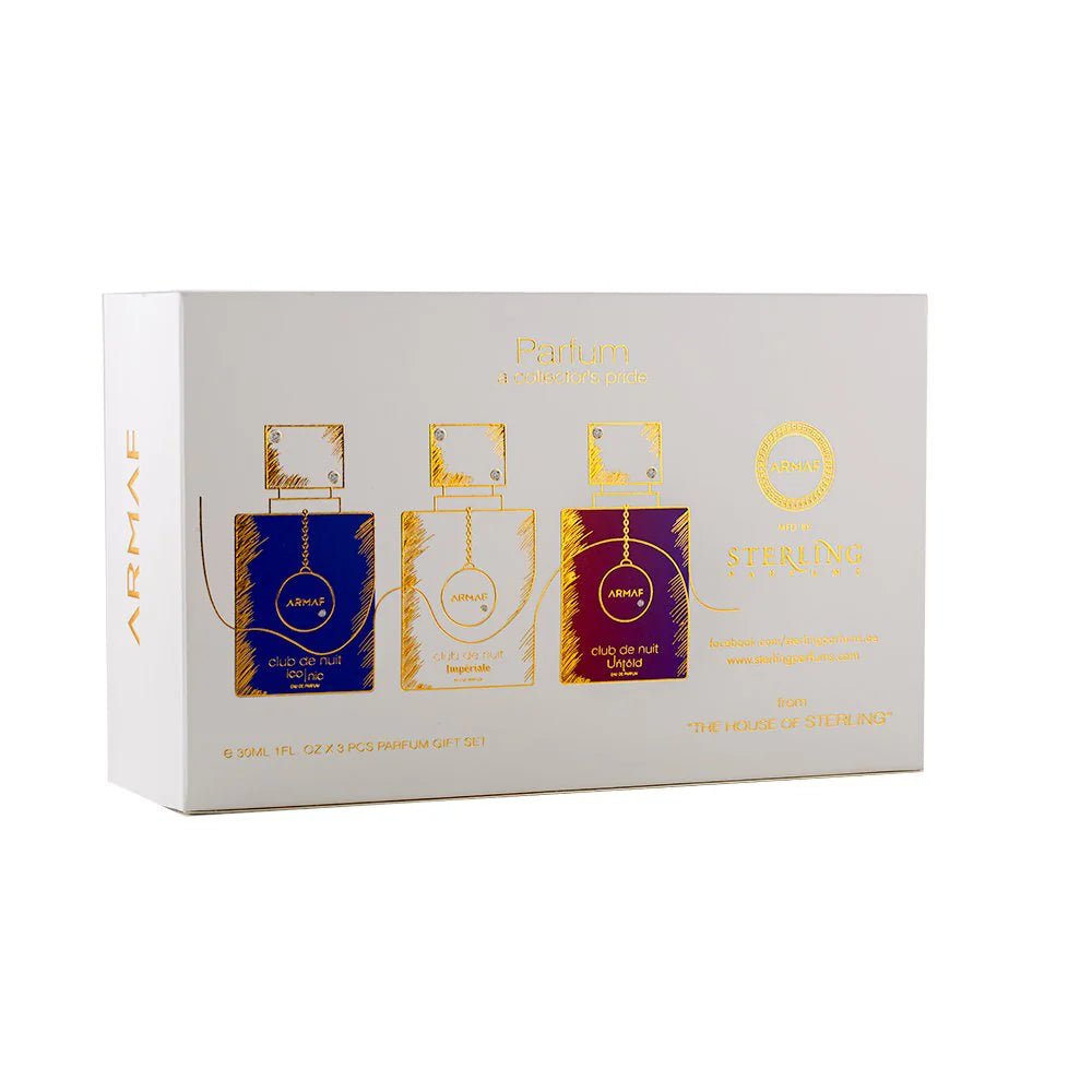 SET ARMAF CLUB DE NUIT MEN ( 3 PC ) UNTOLD/ ICONIC / IMPERIAL - Luxurist